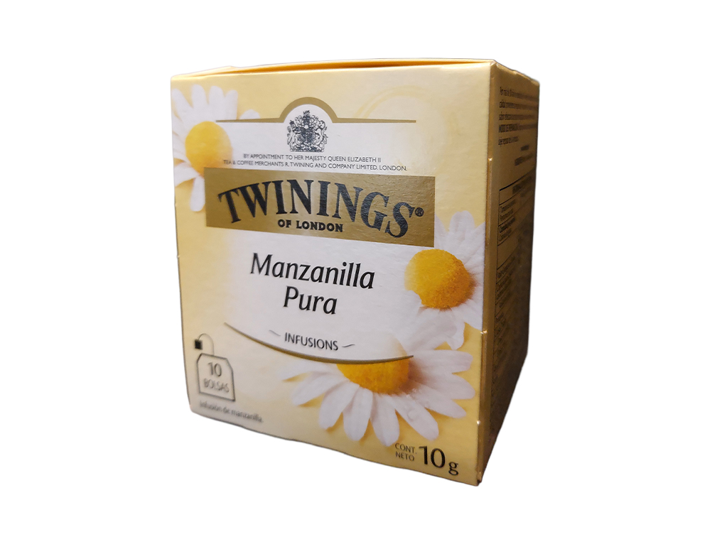 CHÁ DE CAMOMILA TWININGS 10 G (CX 12 UN)